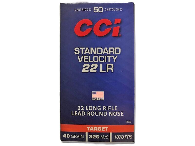 CCI .22 lr Standard LRN-40 CCI .22 lr Standard LRN-40