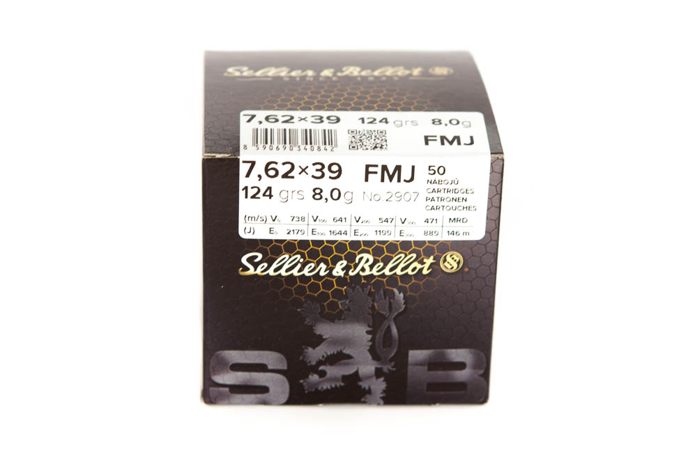 S&B 7,62x39 124grs VM 50er 7,6 S&B 7,62x39 124grs VM 50er 7,6