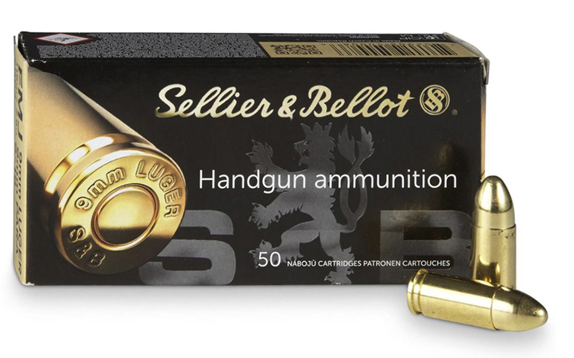 S&B FMJ 124 9mm Para / Luger S&B FMJ 124 9mm Para / Luger