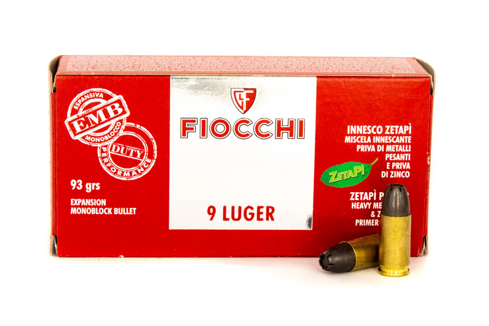 Fiocchi 9mm Para EMB93 9mm Fiocchi 9mm Para EMB93 9mm