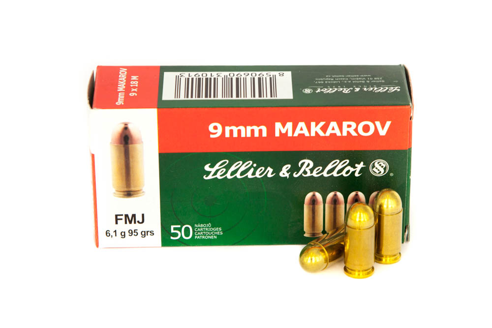 S&B 9mm Makarov 9x18 VM S&B 9mm Makarov 9x18 VM