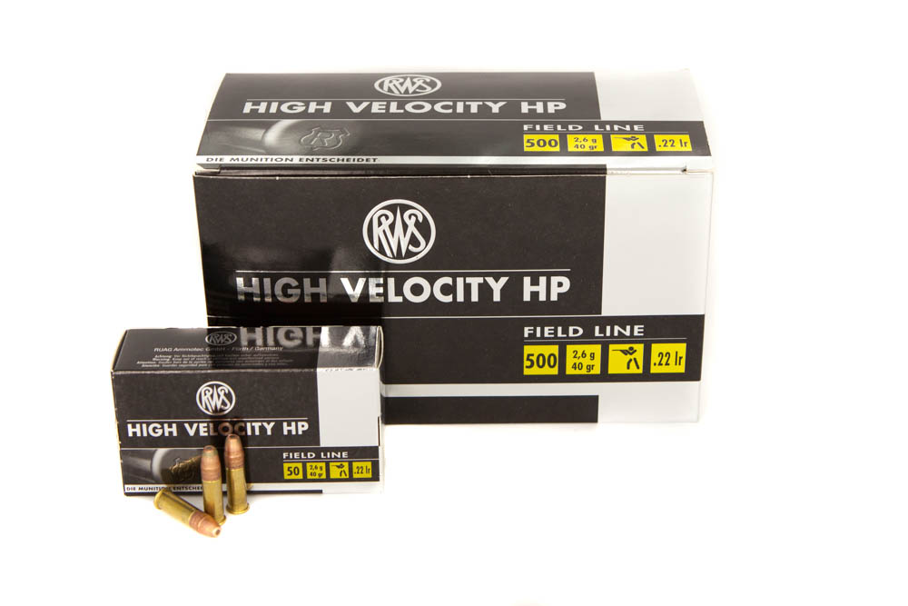 RWS High Velocity HP .22 lr RWS High Velocity HP .22 lr