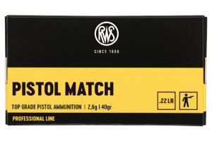 RWS .22 l.r. Pistol Match