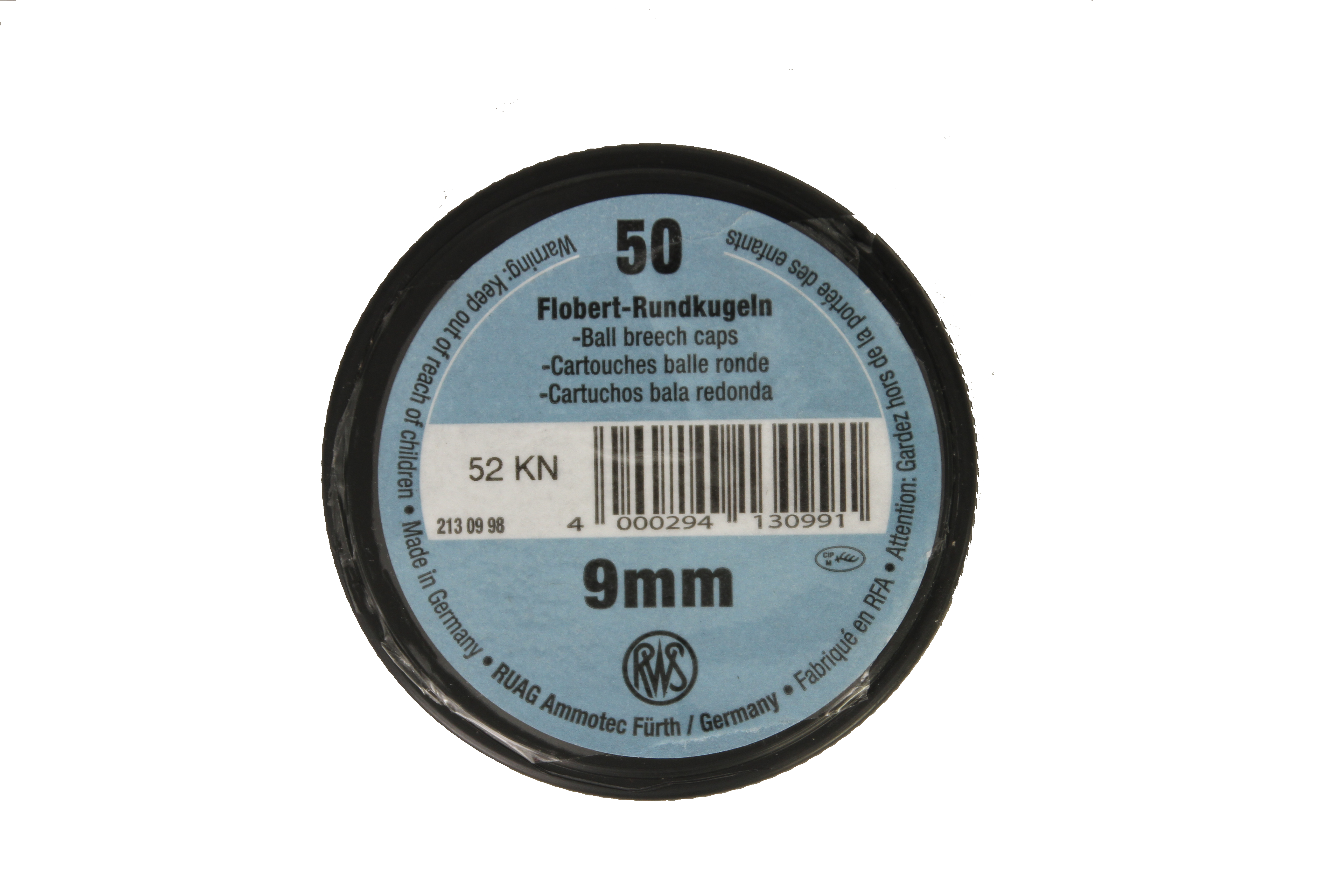 RWS 9mm Flobert Rundkugel RWS 9mm Flobert Rundkugel