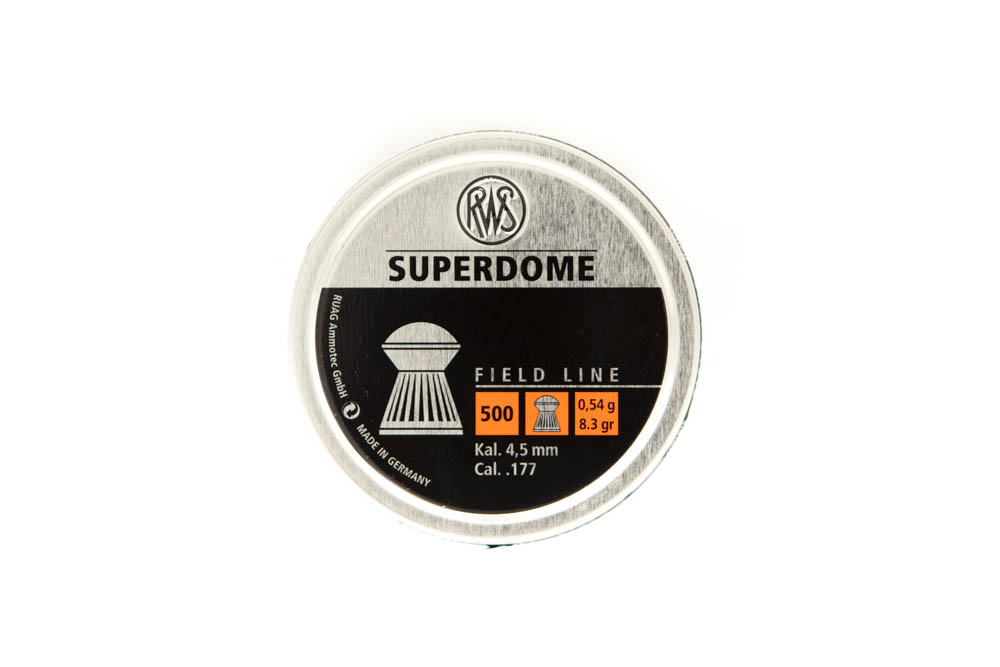RWS Diabolo Superdome 0,54g 4,5mm RWS Diabolo Superdome 0,54g 4,5mm