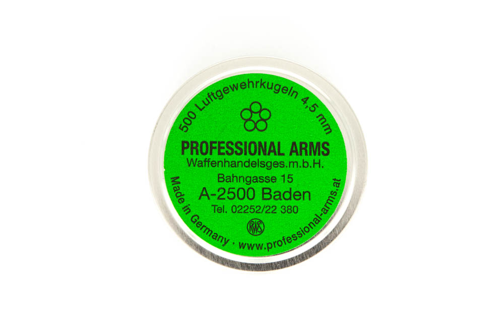 RWS 4,5mm Diabolo Prof Arms RWS 4,5mm Diabolo Prof Arms