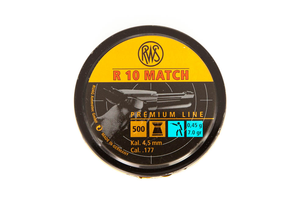 RWS R10 Match 0,45g LP 4,5mm RWS R10 Match 0,45g LP 4,5mm