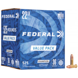 Federal .22 l.r. Value Pack 74