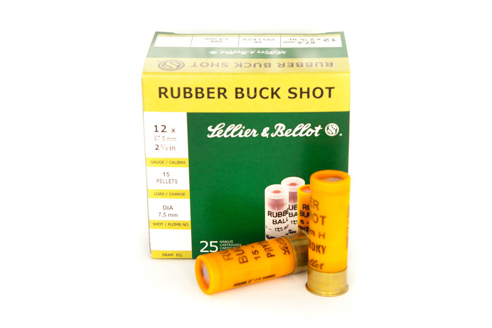 S&B Rubber Shots 7,5mm 12/67,5 S&B Rubber Shots 7,5mm 12/67,5