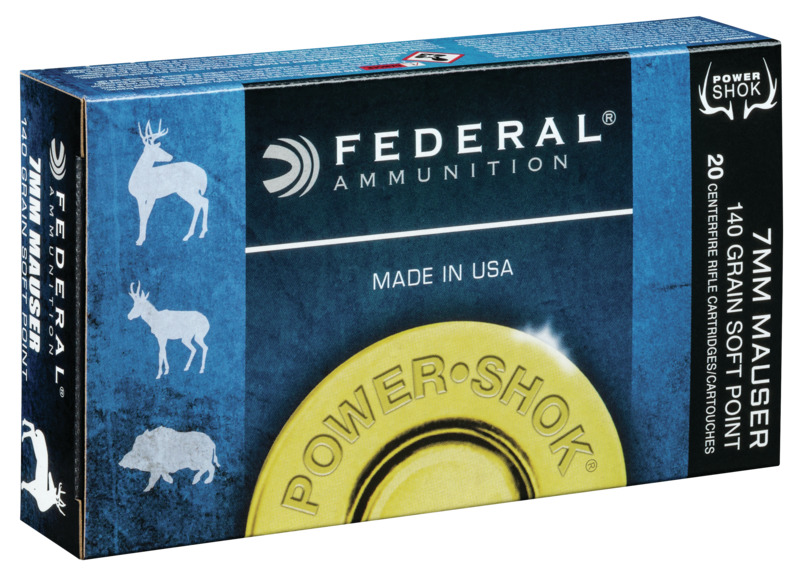 Federal 7mm Mauser Soft Point Federal 7mm Mauser Soft Point