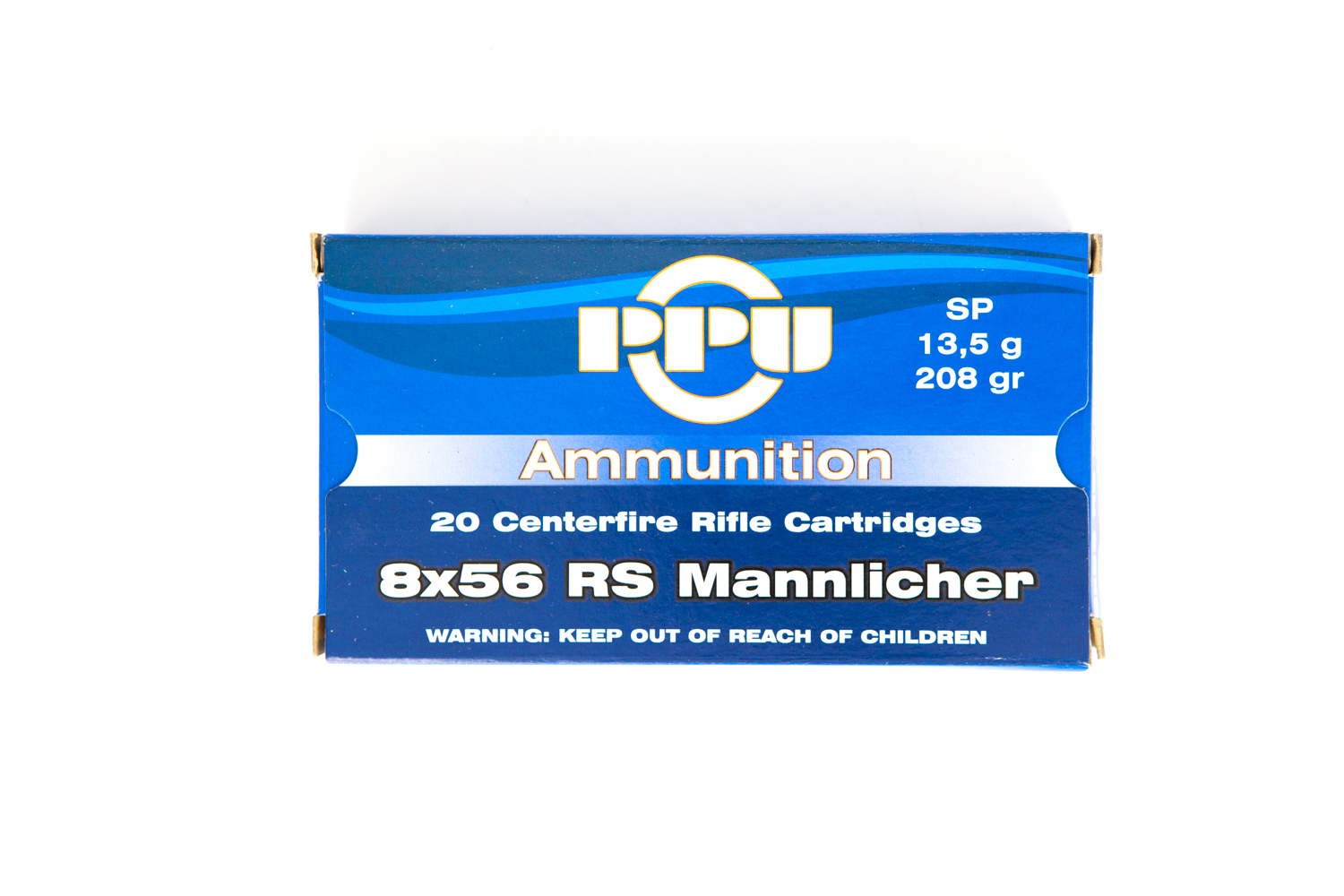 PPU 8x56 R TM 13,5g/208grs PPU 8x56 R TM 13,5g/208grs