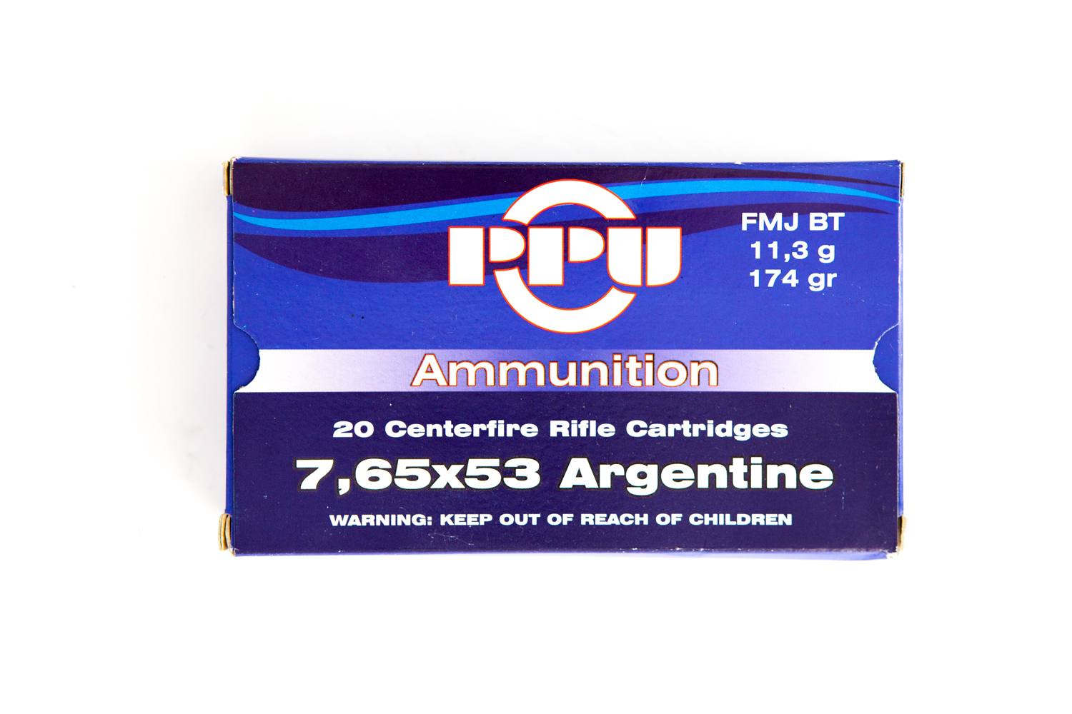 PPU 7,65x53 Argent. 174 gr VM PPU 7,65x53 Argent. 174 gr VM