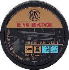 RWS R10 Match 0,53g LG 4,5mm RWS R10 Match 0,53g LG 4,5mm