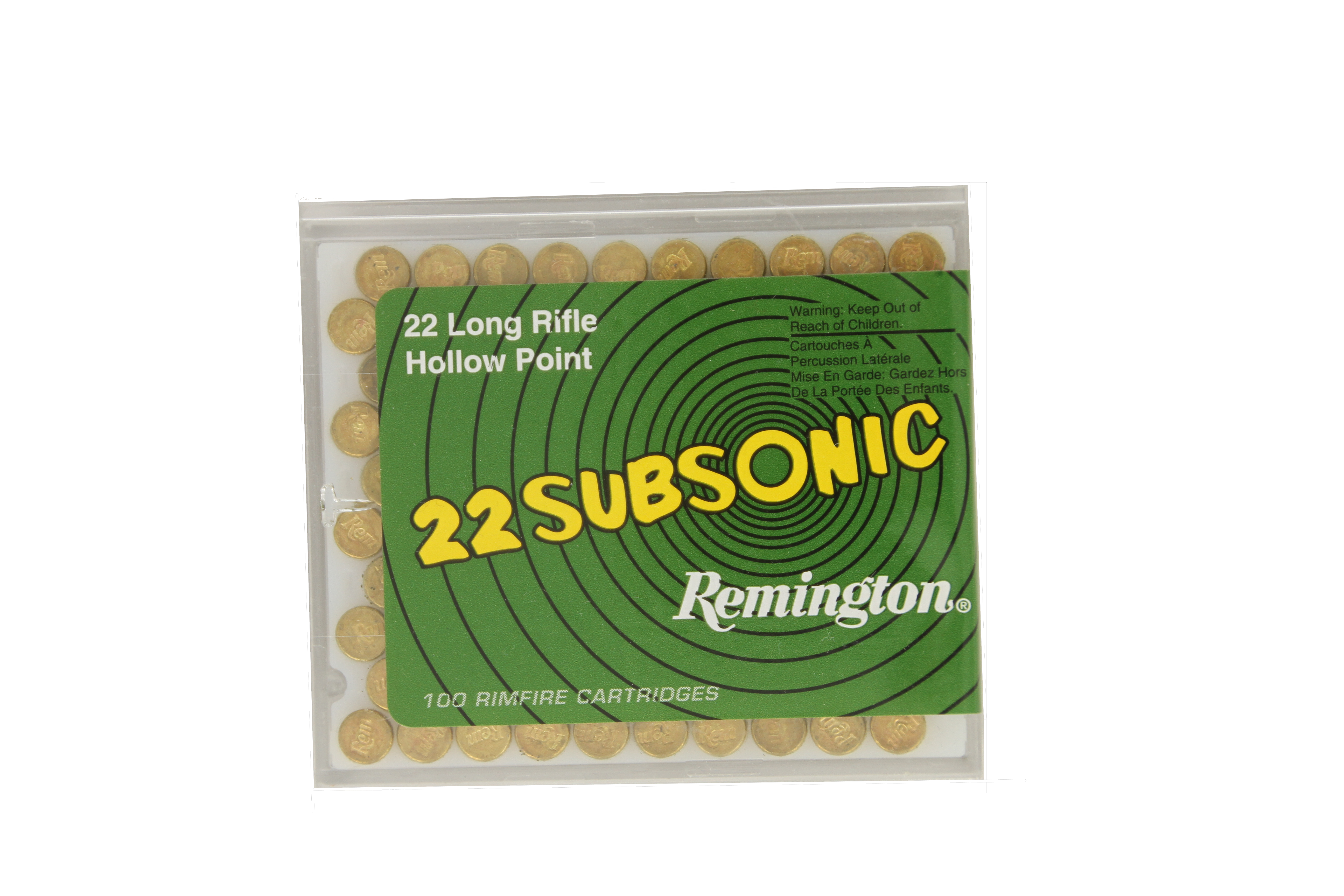 Remington .22 l.r.Subsonic HP