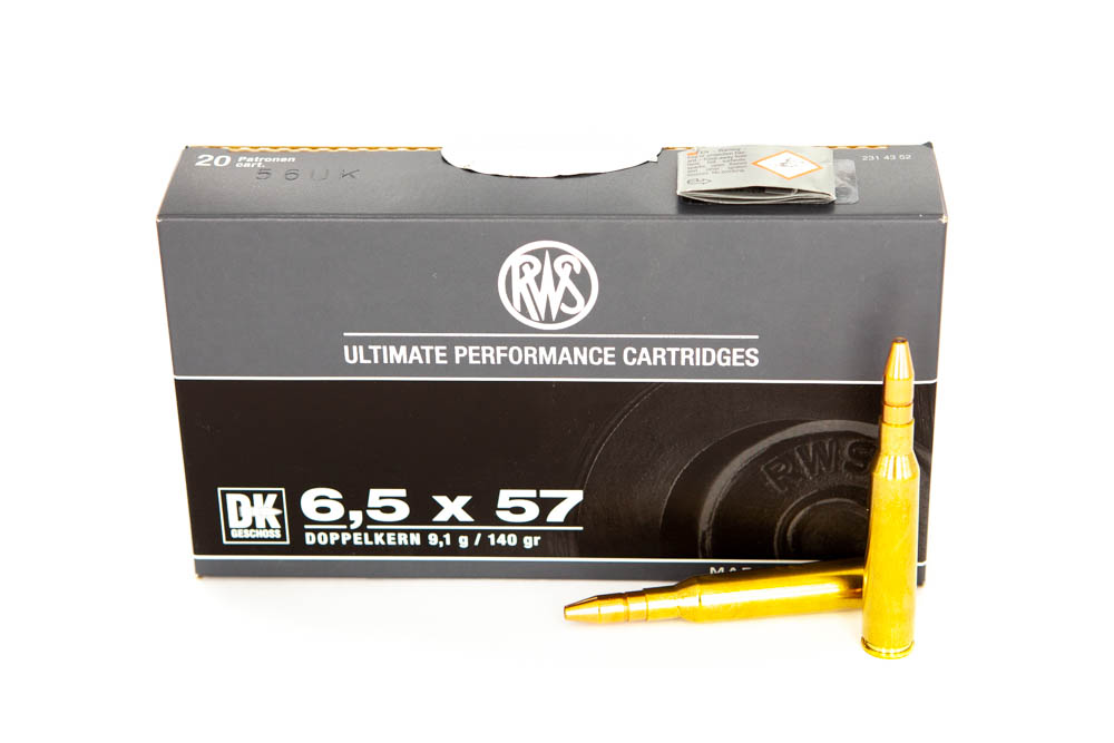 RWS 6,5x57 DK 9,1g/140grs RWS 6,5x57 DK 9,1g/140grs