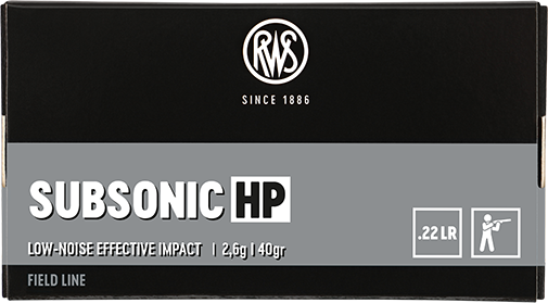 RWS .22 l.r. Subsonic HP RWS .22 l.r. Subsonic HP