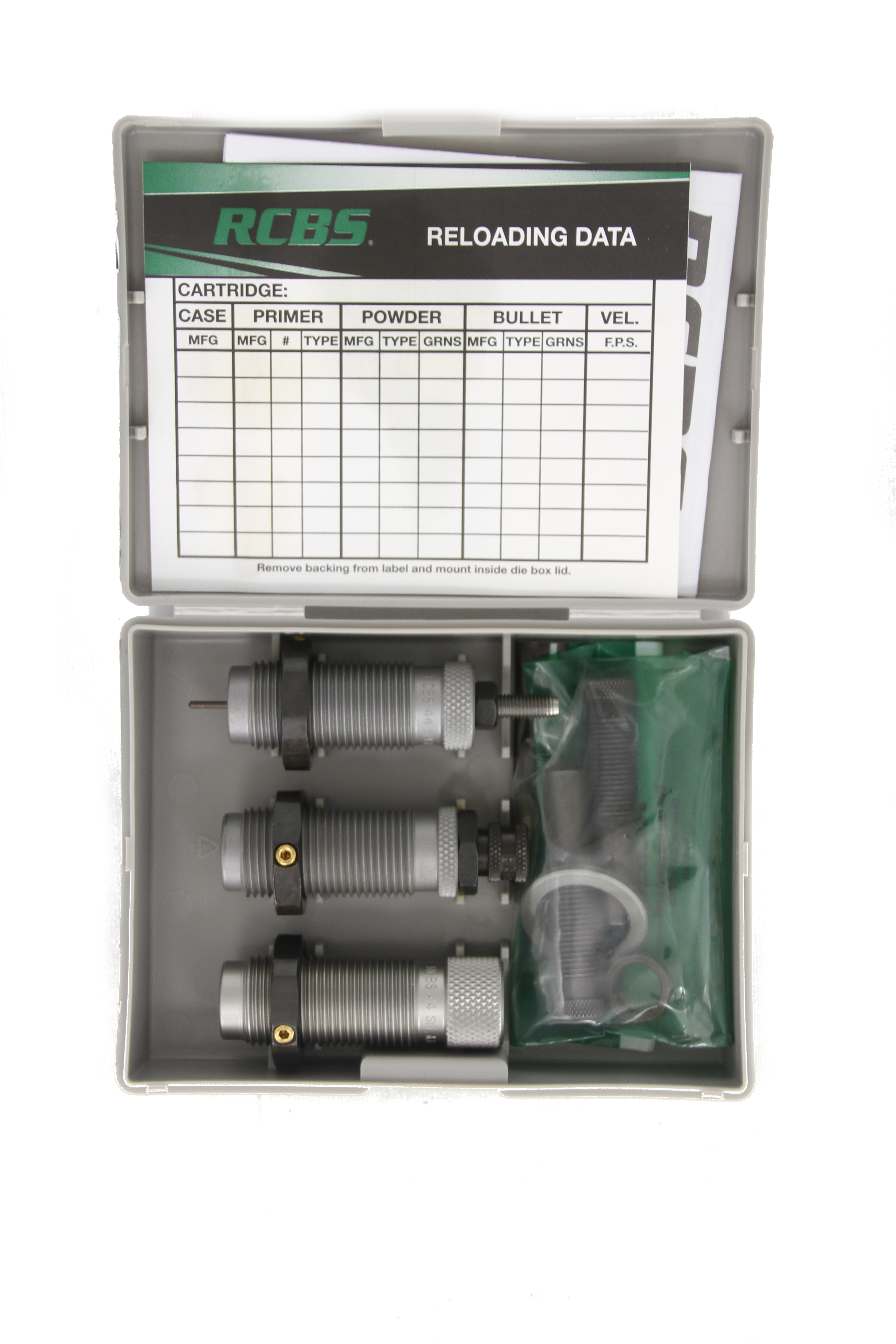 RCBS Matrize .44Mag. HM 3-teil RCBS Matrize .44Mag. HM 3-teil