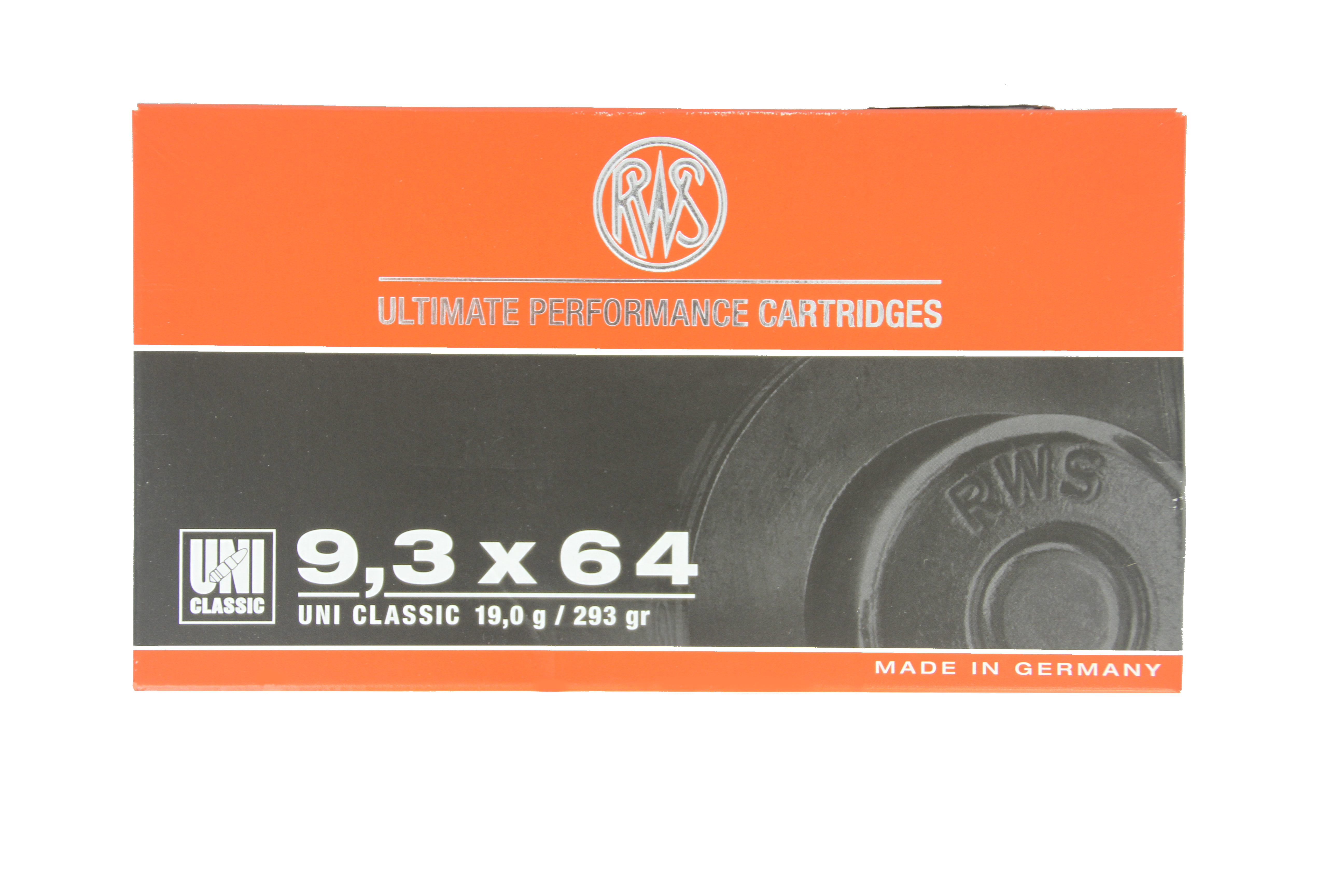 RWS 9,3x64 UNI 19g/293gr RWS 9,3x64 UNI 19g/293gr
