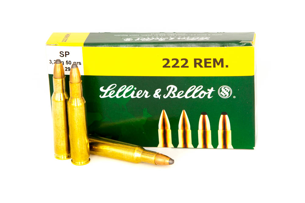 S&B .222 Rem 3,24g TM 20er .22 S&B .222 Rem 3,24g TM 20er .22