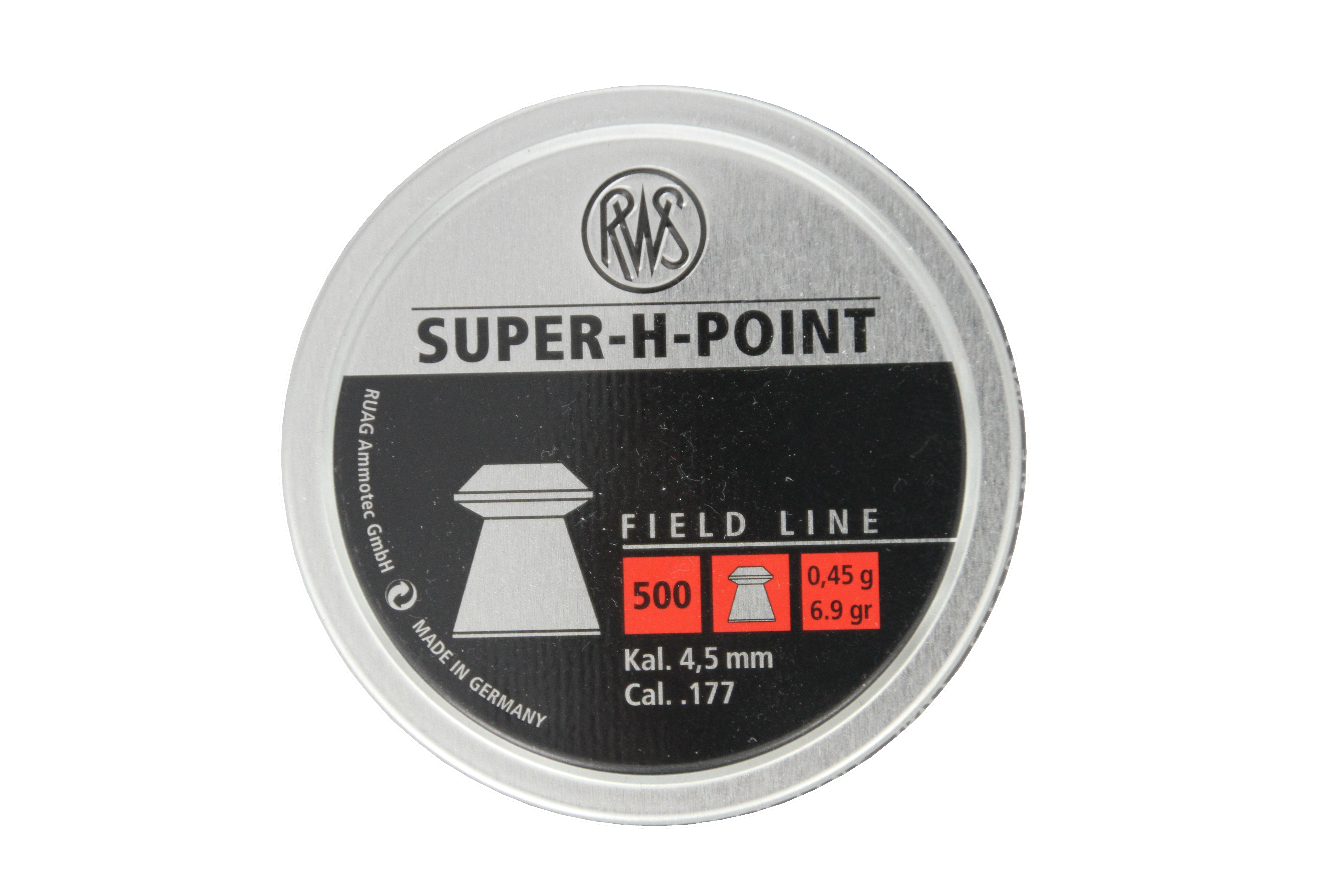 RWS 4,5mm Super H-Point 0,45g RWS 4,5mm Super H-Point 0,45g