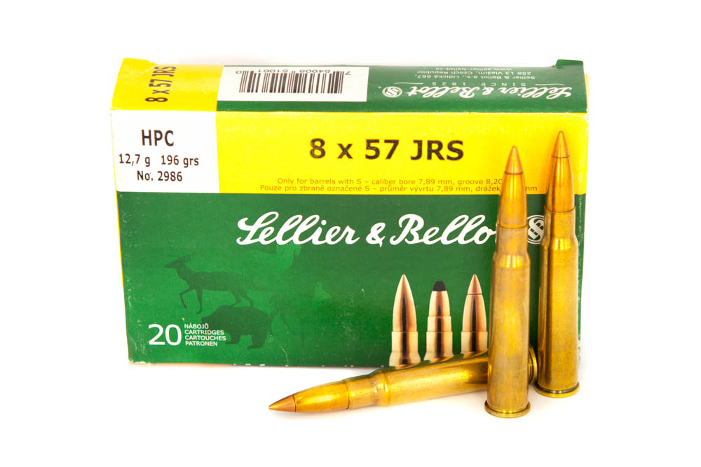 S&B 8x57 IRS HPC 12,7g/196grs S&B 8x57 IRS HPC 12,7g/196grs
