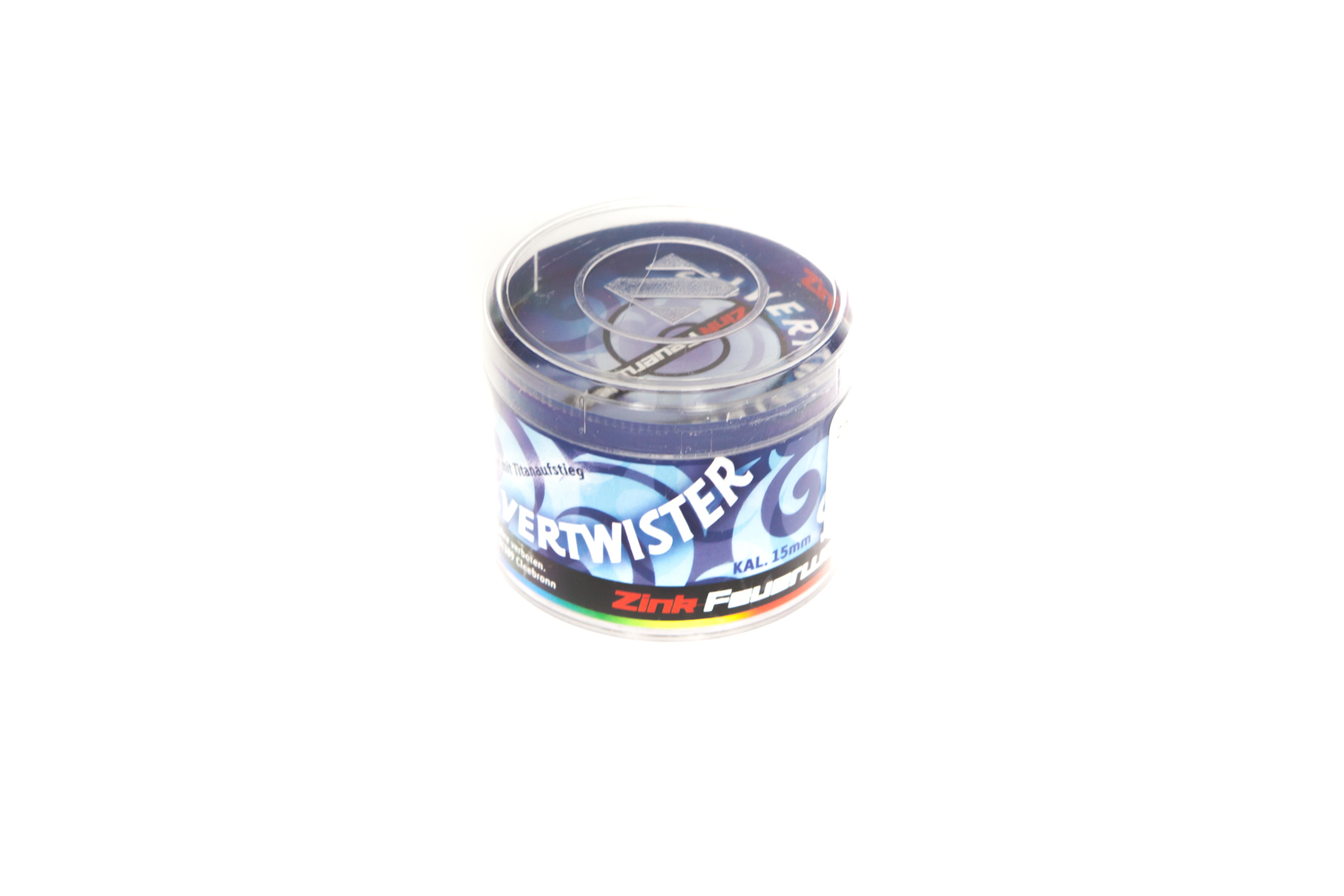 Zink Silvertwister 15mm 10er Zink Silvertwister 15mm 10er