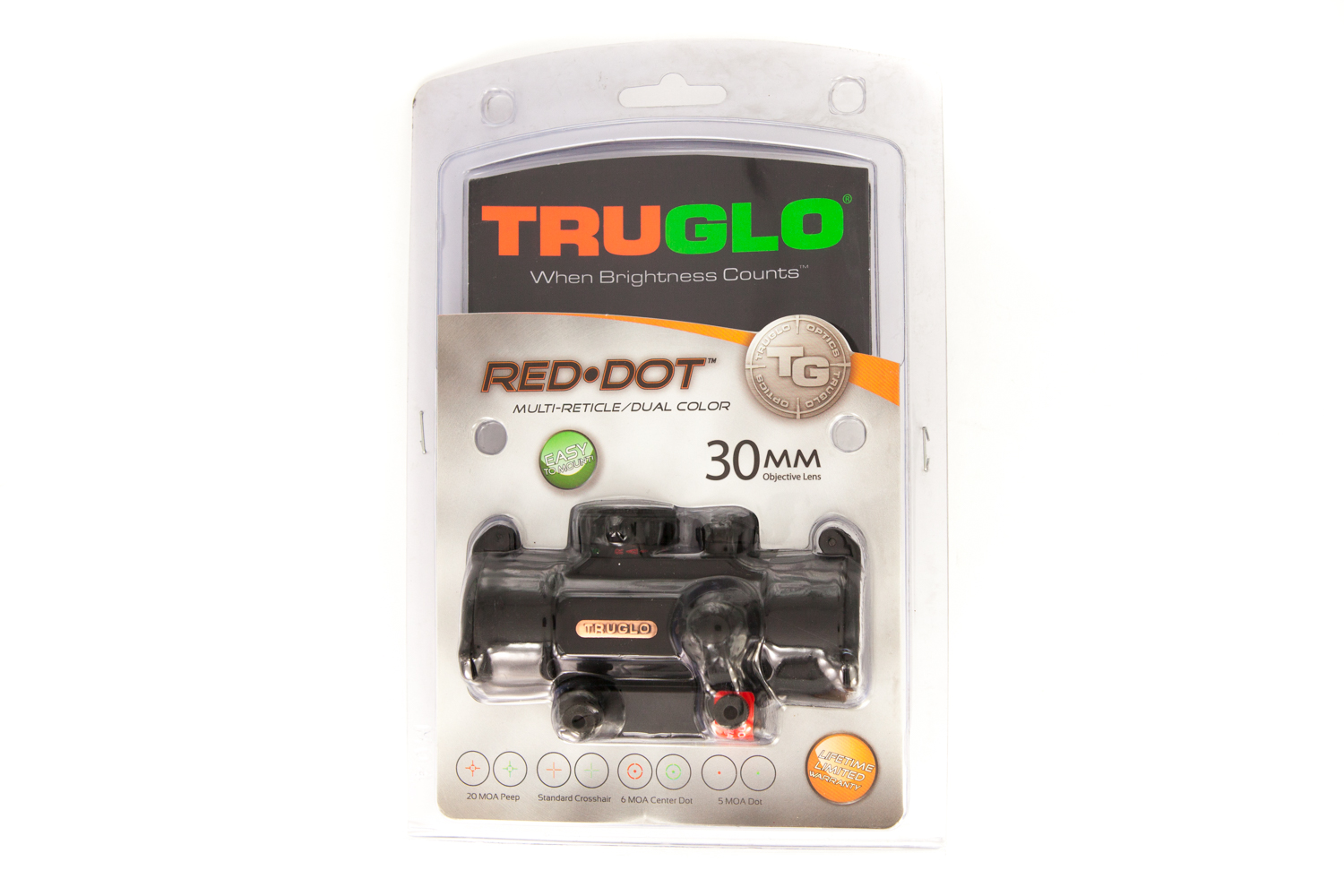 TRUGLO Red Dot 30mm Dual Color TRUGLO Red Dot 30mm Dual Color