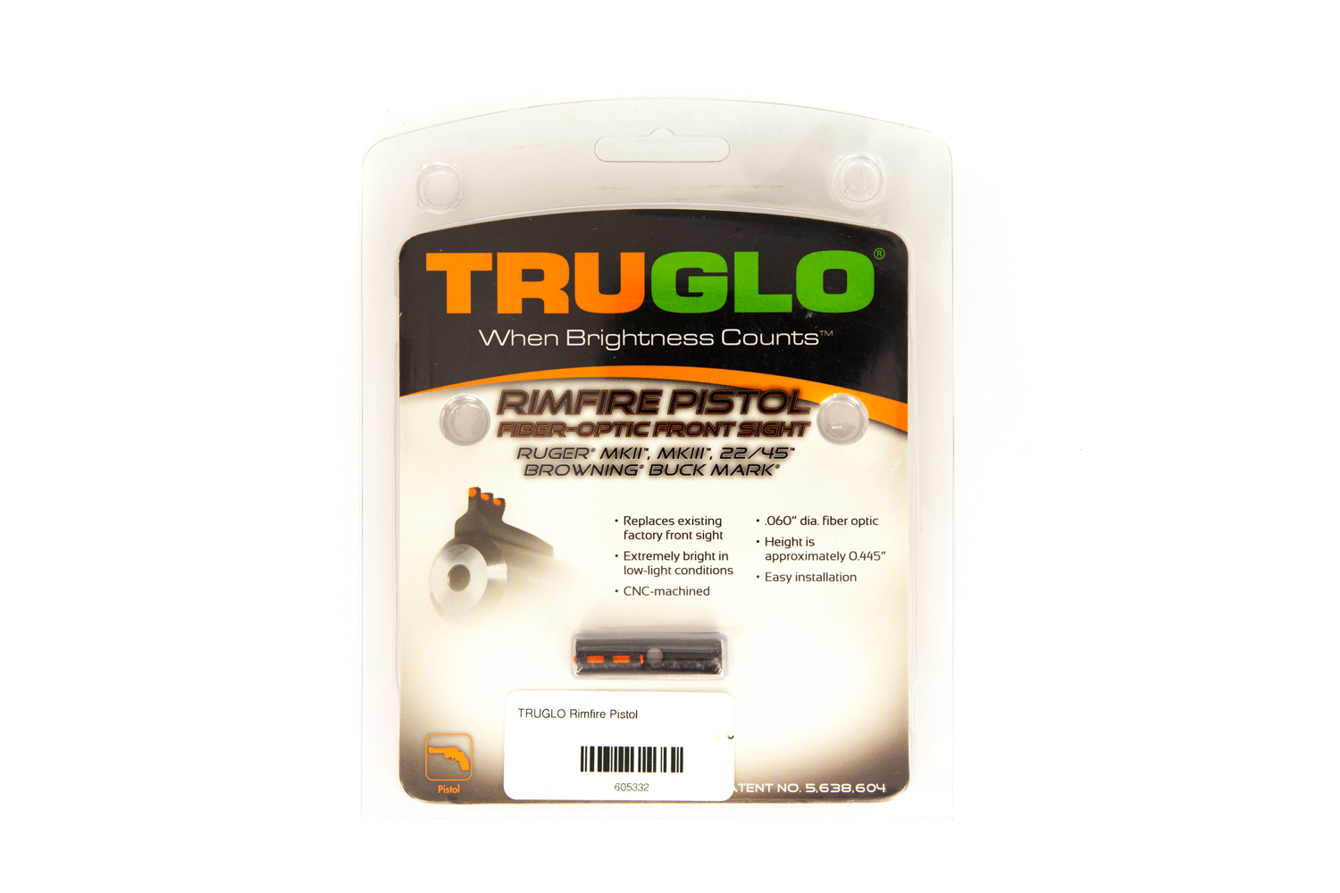 TRUGLO Rimfire Pistol TRUGLO Rimfire Pistol