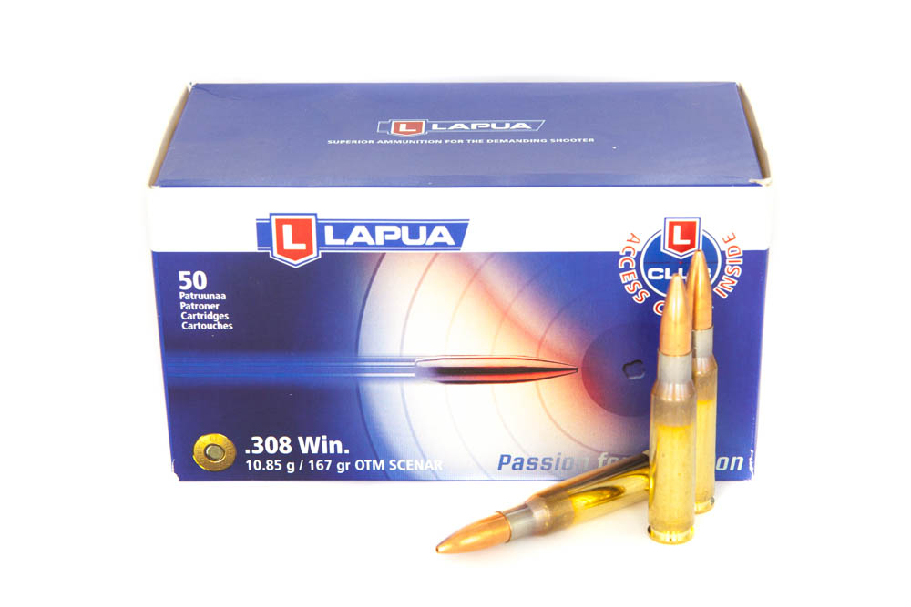 Lapua .308 167grs OTM/ GB422 . Lapua .308 167grs OTM/ GB422 .