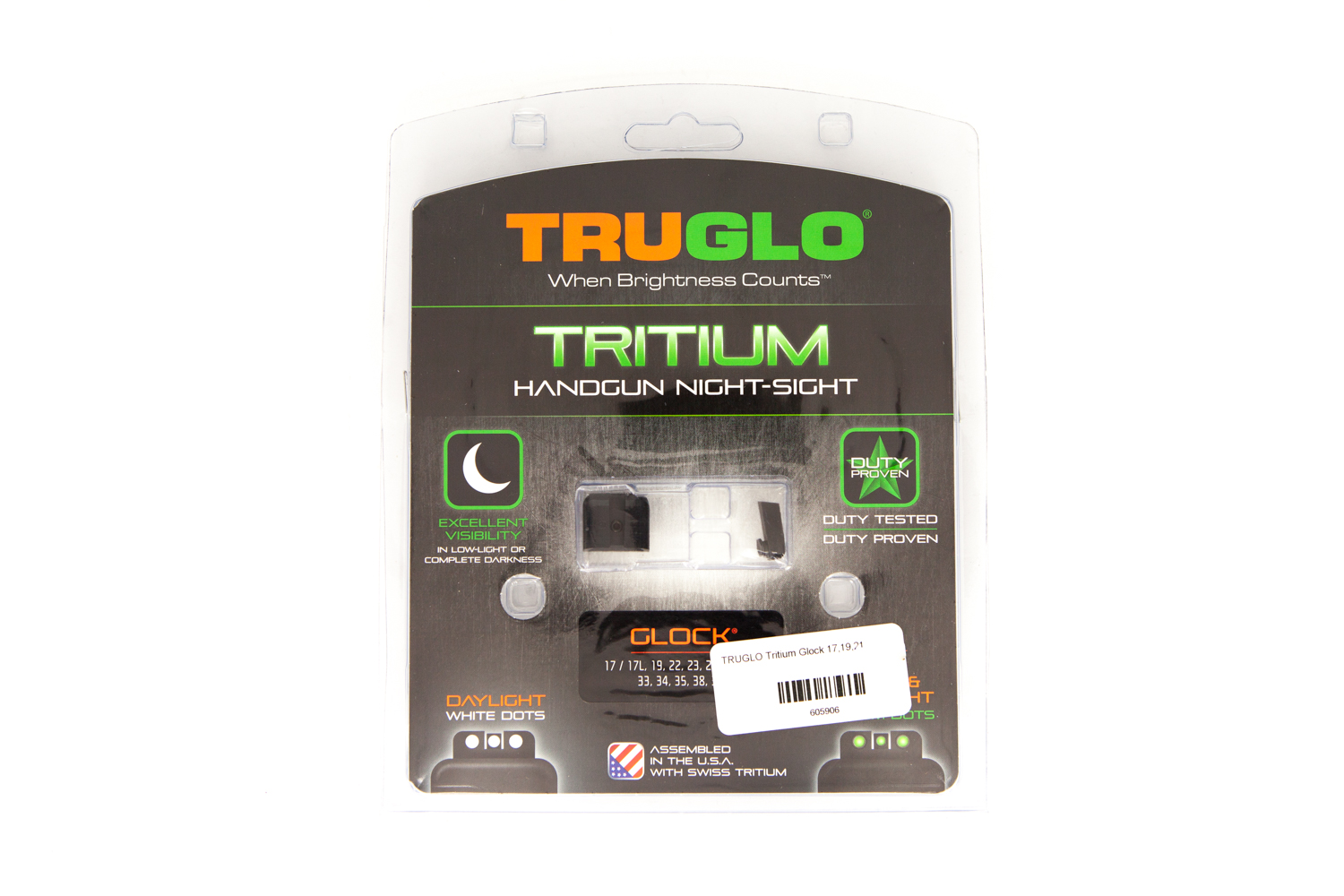 TRUGLO Tritium Glock 17,19,21 TRUGLO Tritium Glock 17,19,21