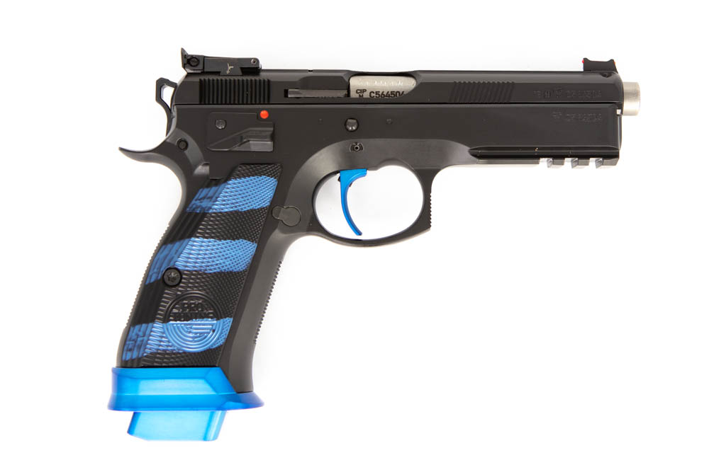 CZ 75 SP01 Shadow ProTun Blau CZ 75 SP01 Shadow ProTun Blau