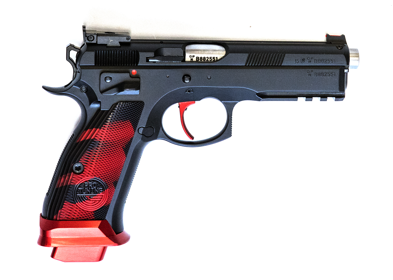 CZ 75 SP01 Shadow Pro Tun Rot CZ 75 SP01 Shadow Pro Tun Rot