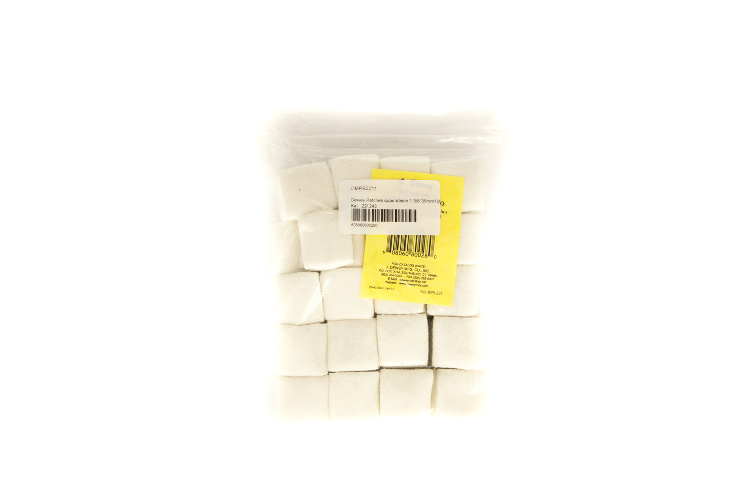 Dewey Patches quadrat. 1 3/8" Dewey Patches quadrat. 1 3/8"