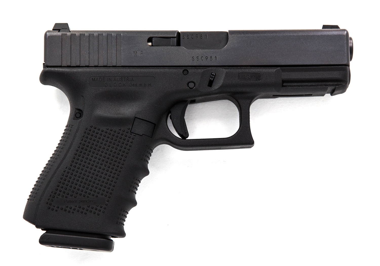 Glock 19 Gen 4 9mm Para/Luger Glock 19 Gen 4 9mm Para/Luger