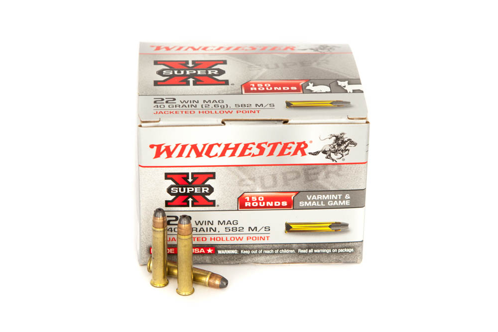 Winchester .22 WinMag JHP 40gr Winchester .22 WinMag JHP 40gr