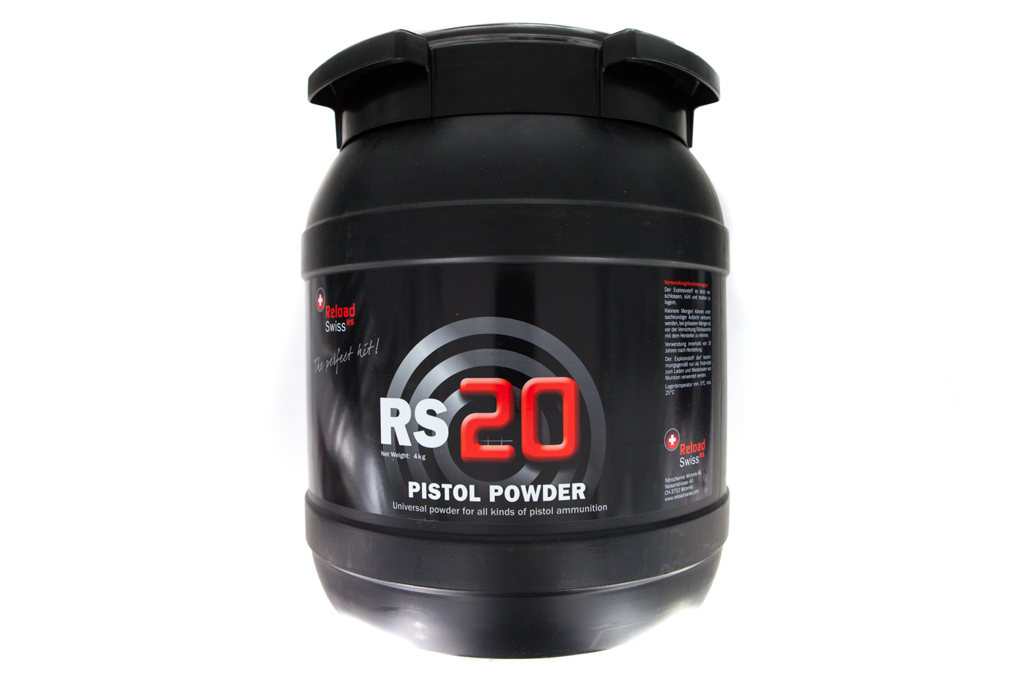 Reload Swiss RS20 4 kg Drum