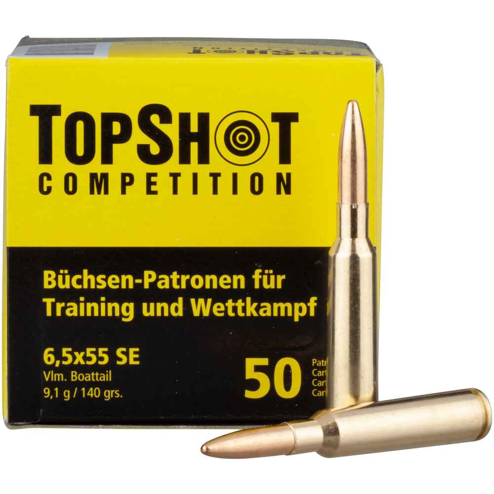 Top Shot 6,5x55 SE VM 140grs