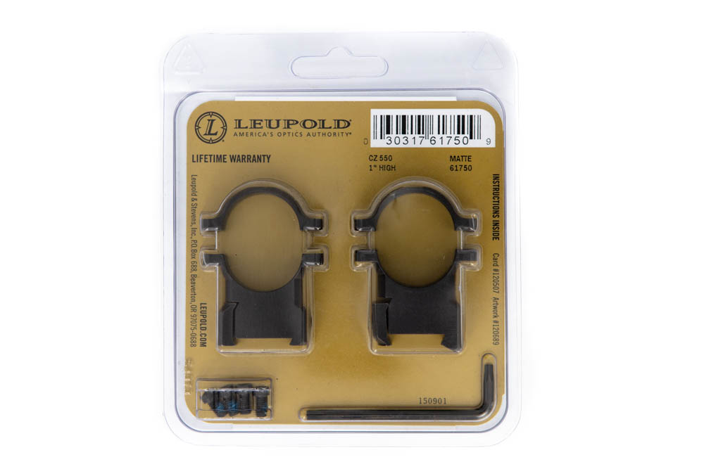 Leupold Montageringe CZ 550 1" Leupold Montageringe CZ 550 1"