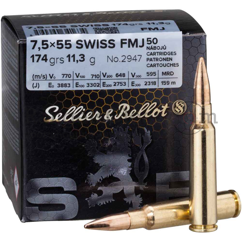 S&B 7,5x55 Swiss VM