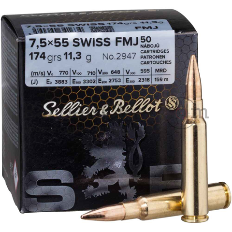 S&B 7,5x55 Swiss VM S&B 7,5x55 Swiss VM