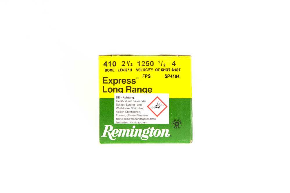Remington 410/65 #4 .410/65 Remington 410/65 #4 .410/65