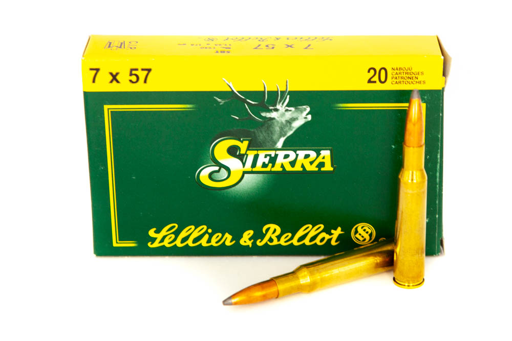 S&B 7x57 175 grs Sierra GK 7x5 S&B 7x57 175 grs Sierra GK 7x5
