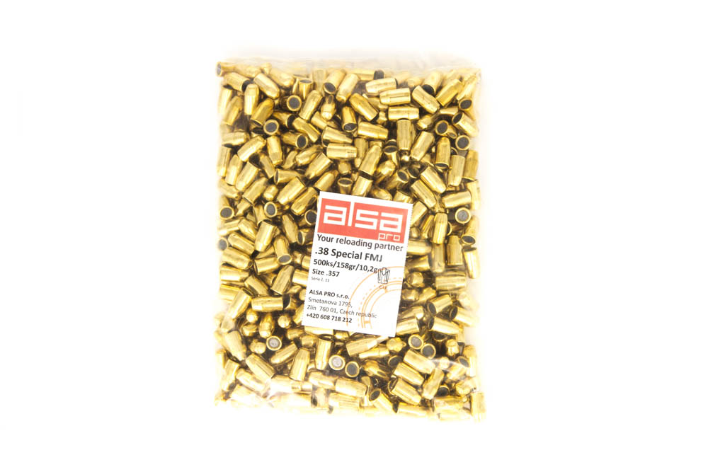 Alsa Pro .38/357 158gr FP FMJ Alsa Pro .38/357 158gr FP FMJ