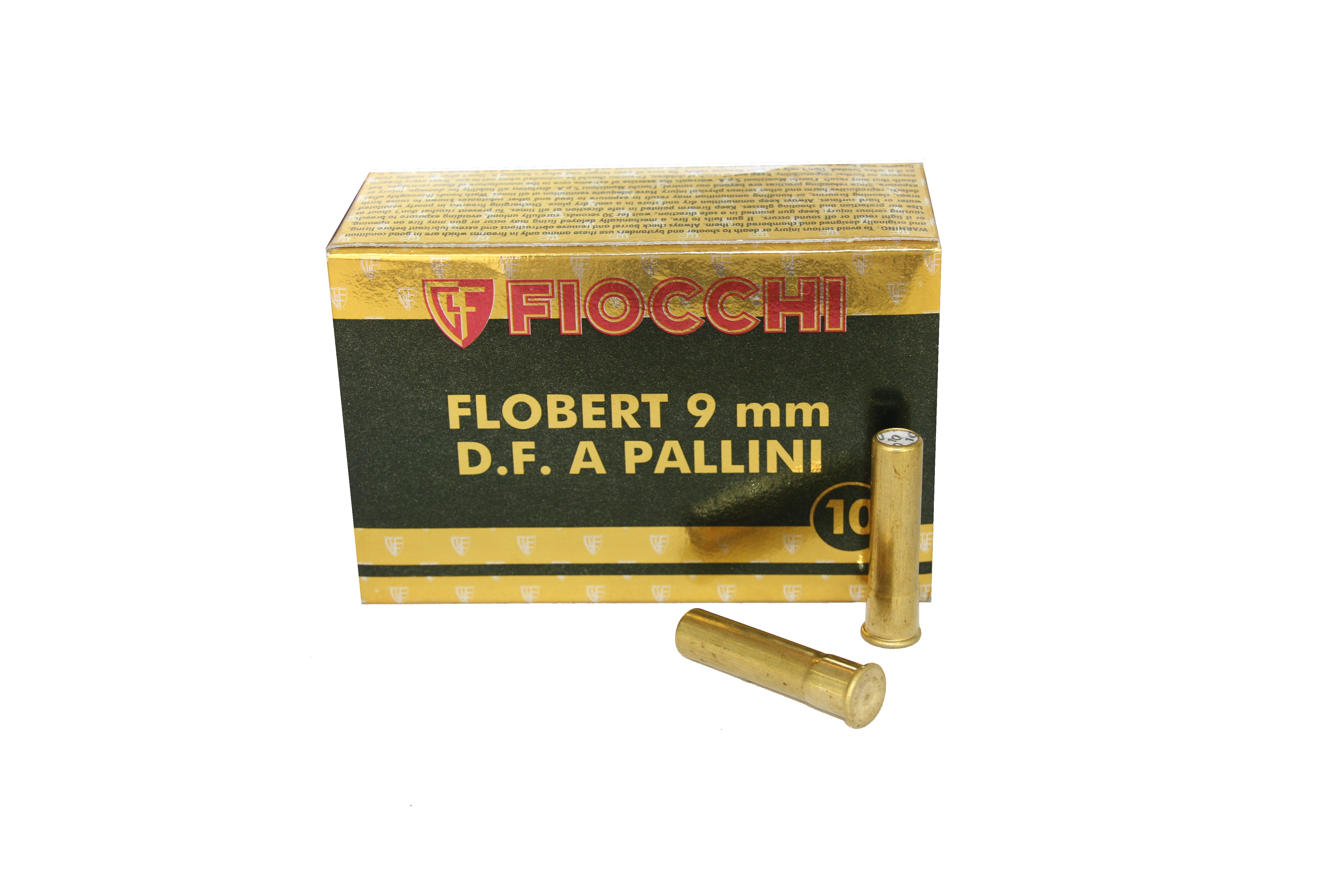 Fiocchi 9mm Flobert Doppel-Schrot 1,9mm Fiocchi 9mm Flobert Doppel-Schrot 1,9mm