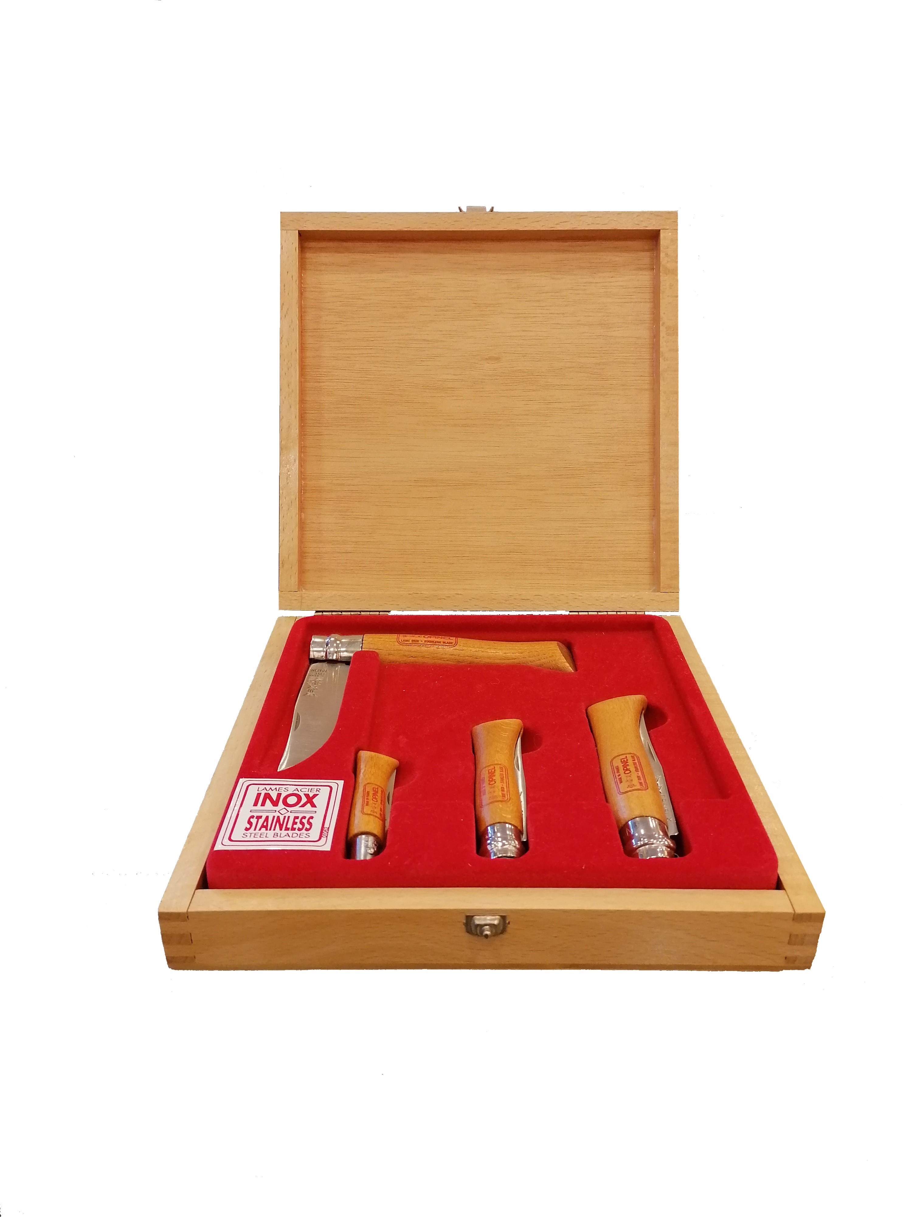 Opinel Box Stainless 4,6,8,10 Opinel Box Stainless 4,6,8,10