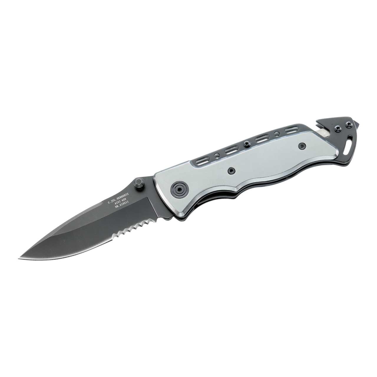 Herbertz Rettungsmesser Silber Herbertz Rettungsmesser Silber