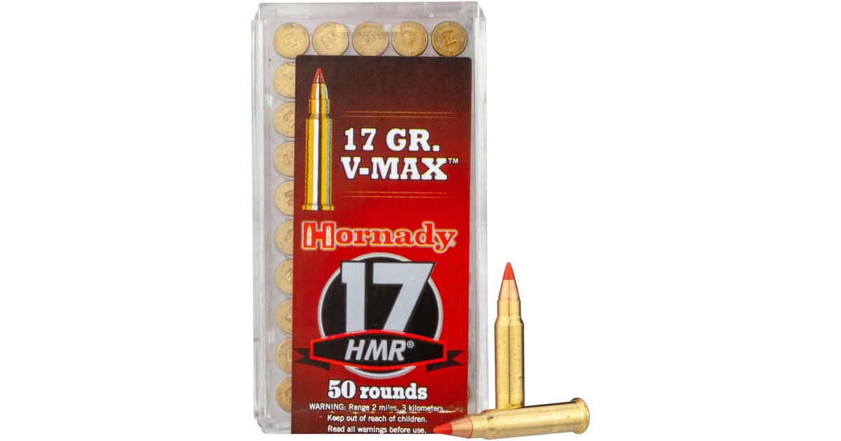 Hornady .17 HMR V-Max 17grs