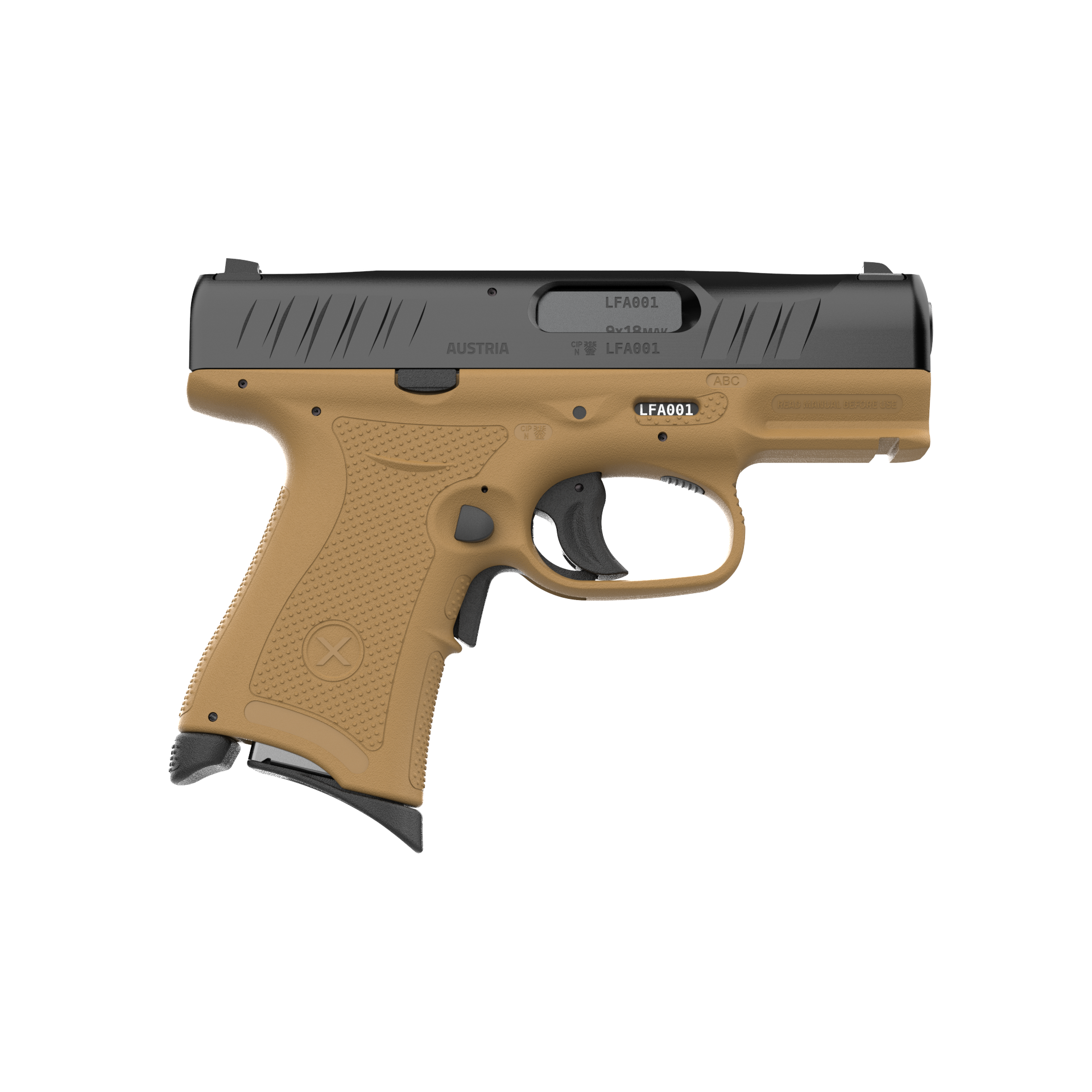 Bubix Bro Dark Brown 9mm Makar