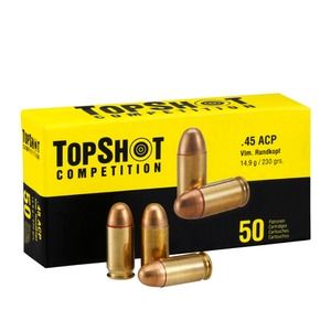 Top Shot .45 ACP VM 230grs/14, Top Shot .45 ACP VM 230grs/14,