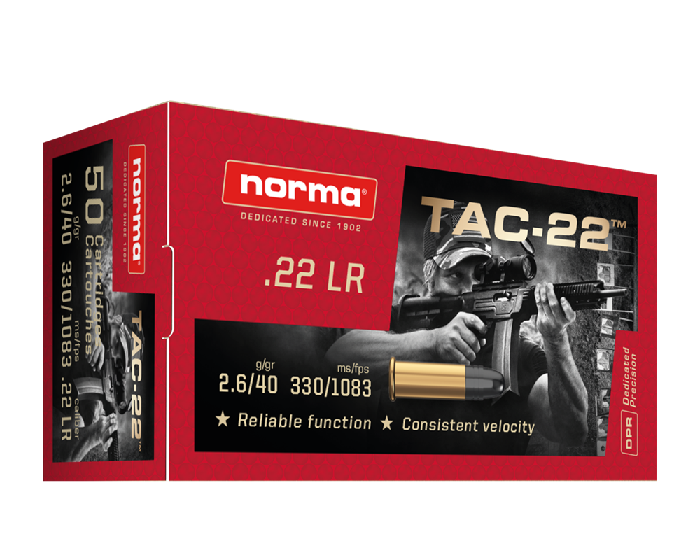 Norma .22 l.r.TAC-22 BRK Norma .22 l.r.TAC-22 BRK